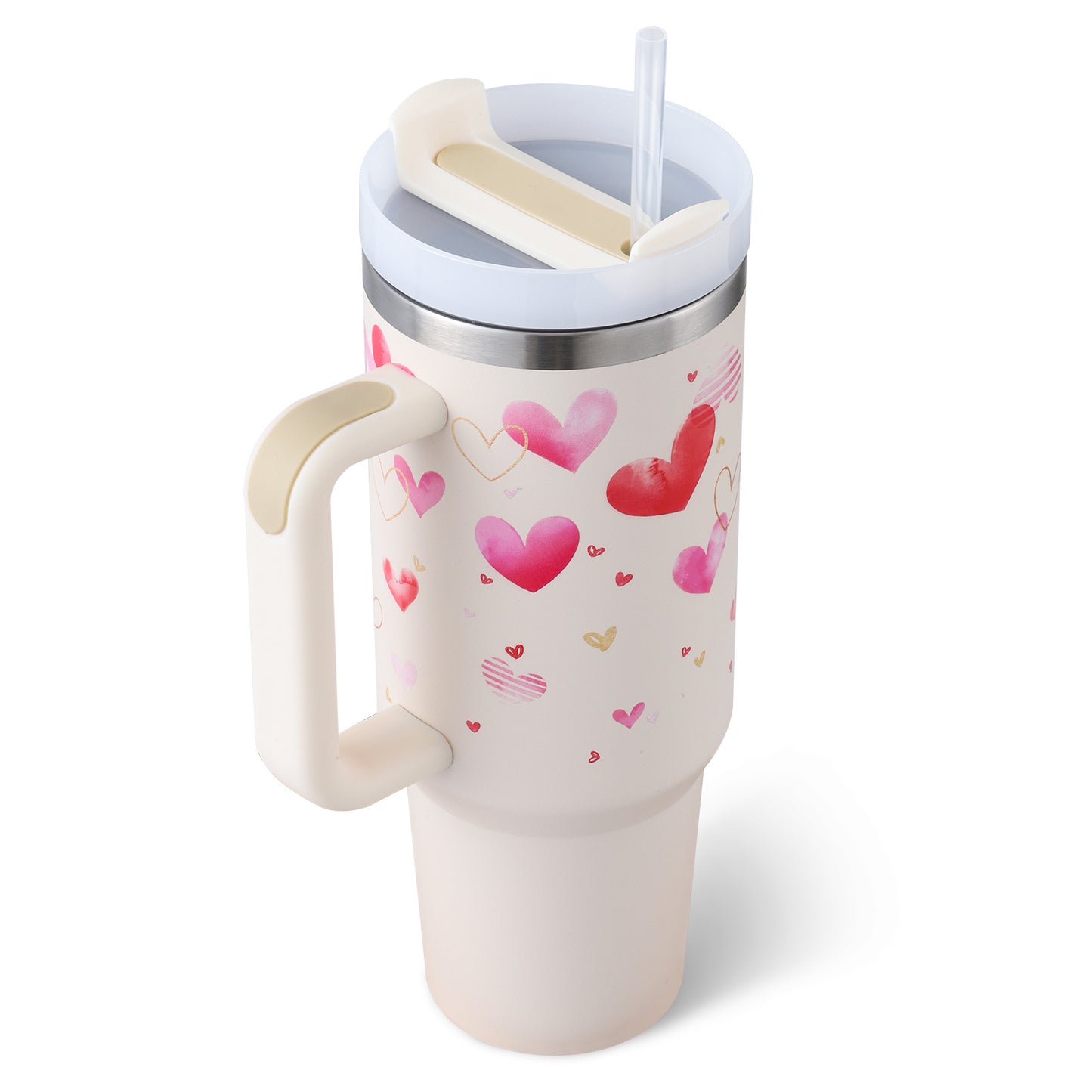 Tumbler With Handle: 40 Oz