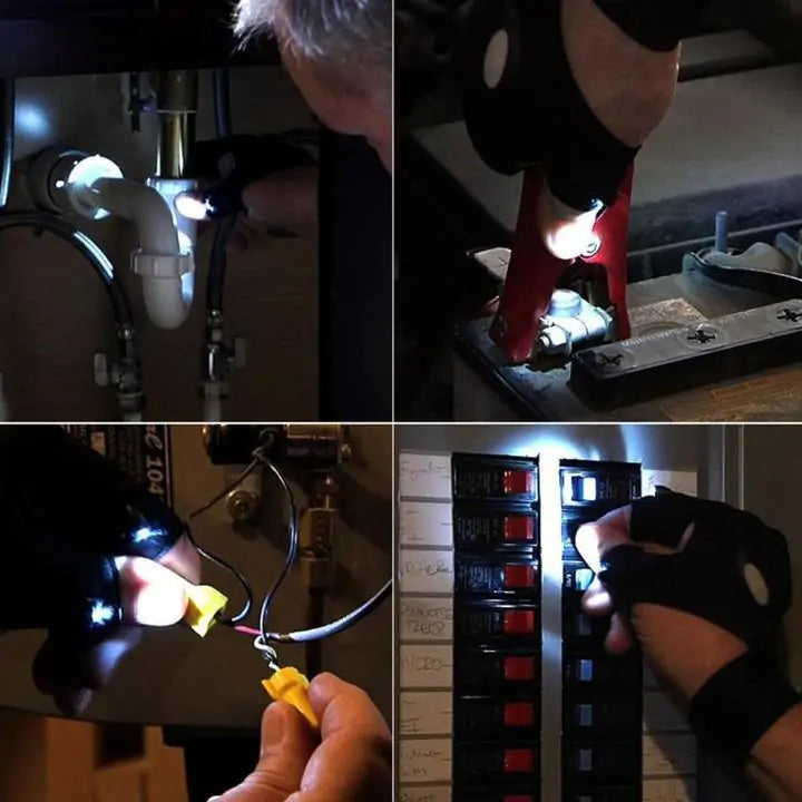 Flashlight Gloves